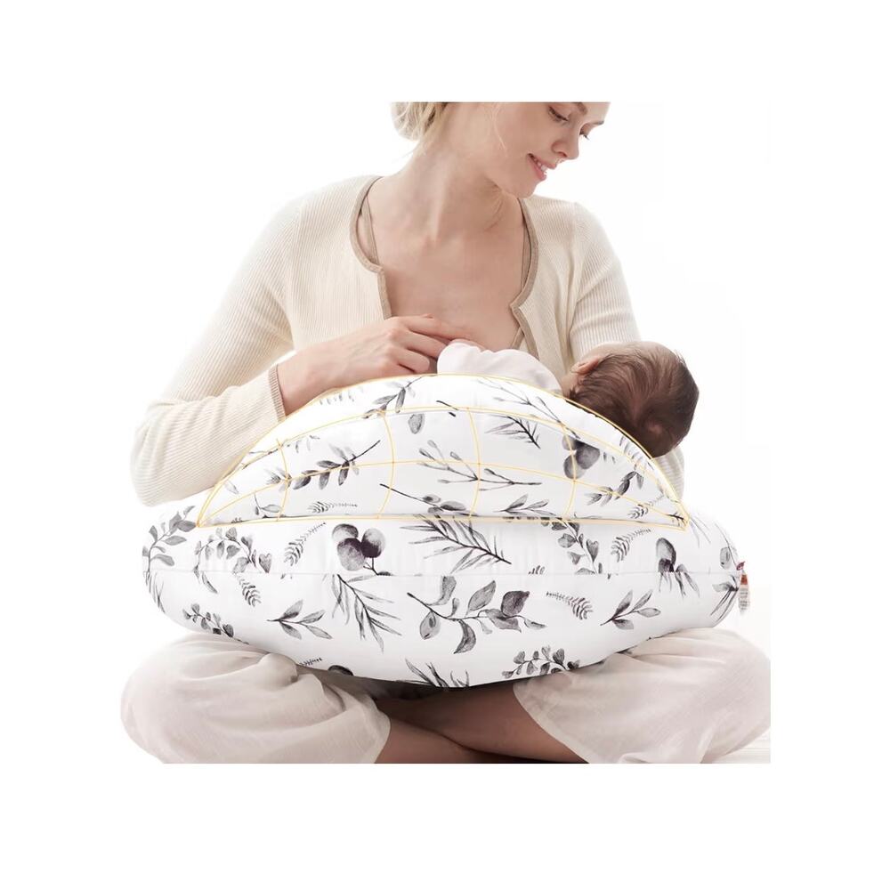 Momcozy Innovative Safety Guard Nursing Pillow for Breastfeeding- Wider Feeding